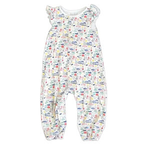 Joy Street Girls White Nautical Romper size: 2T